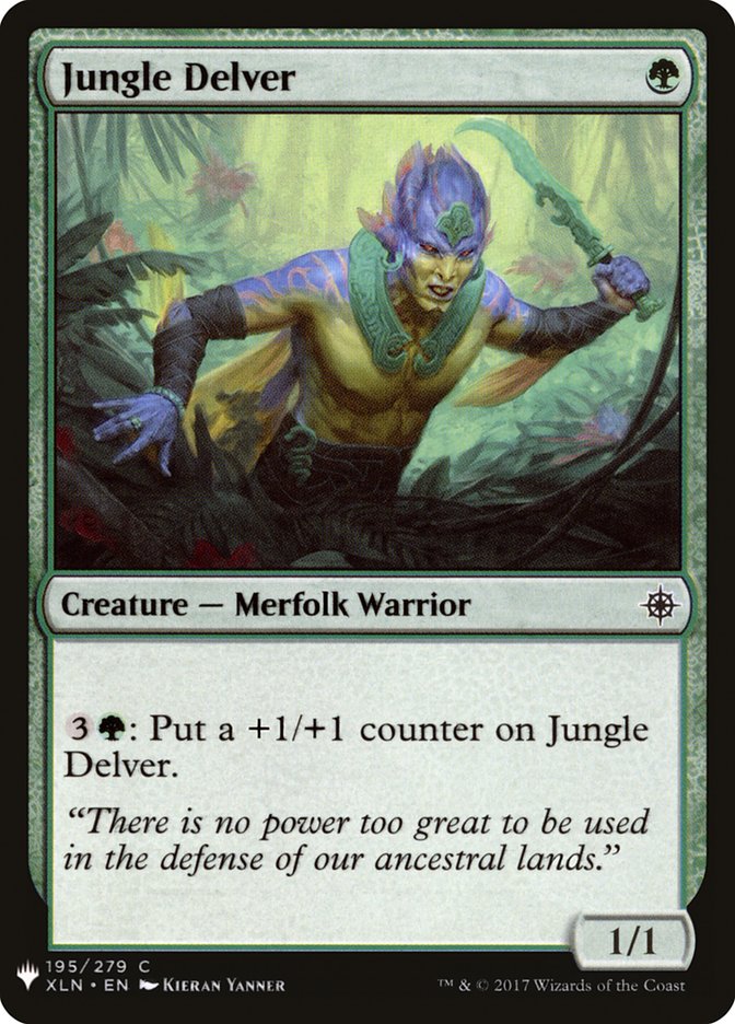 Jungle Delver [Mystery Booster] | Lots Moore NSW