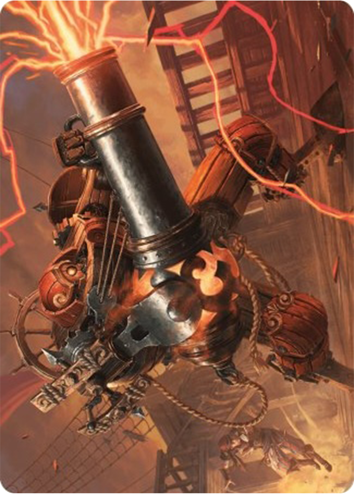 Blaster Hulk Art Card [Modern Horizons 3 Art Series] | Lots Moore NSW