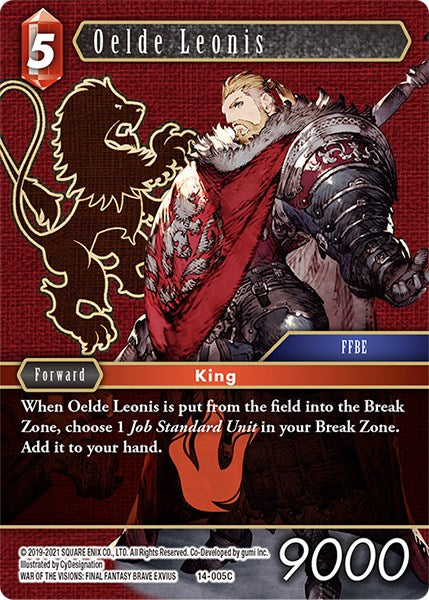 Oelde Leonis [Opus XIV: Crystal Abyss] | Lots Moore NSW