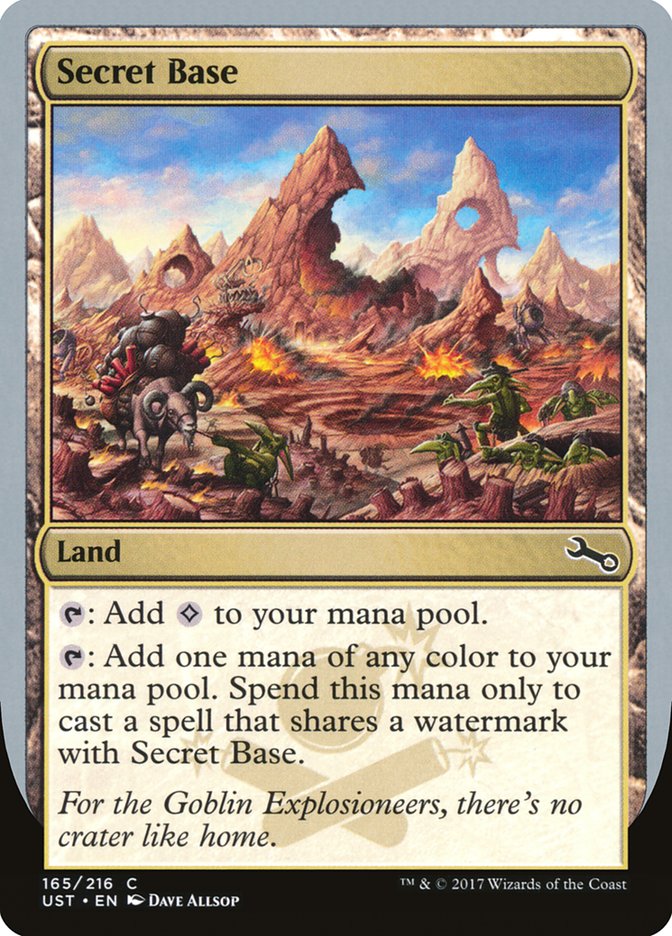 Secret Base (Dave Allsop) [Unstable] | Lots Moore NSW