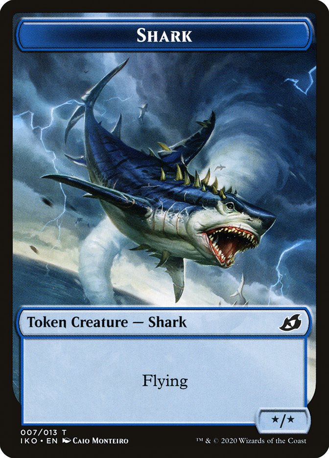 Shark Token [Ikoria: Lair of Behemoths Tokens] | Lots Moore NSW