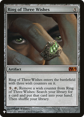 Ring of Three Wishes [The List] | Lots Moore NSW