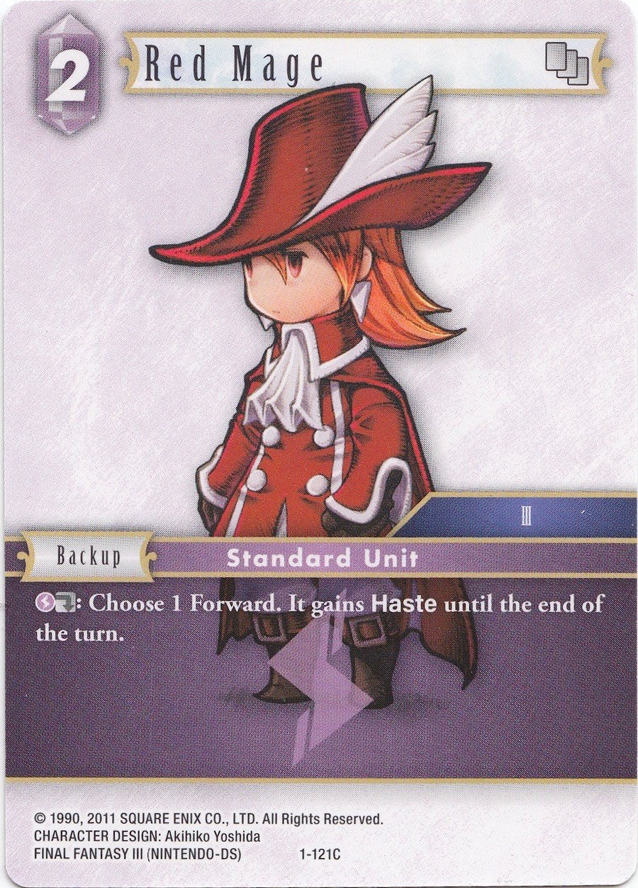 Red Mage (Refia) (Deck Exclusive) [Opus I] | Lots Moore NSW
