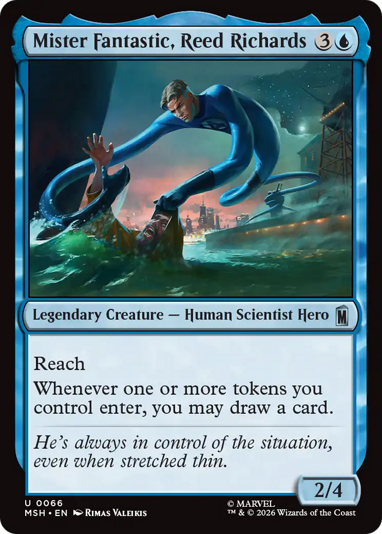 Mister Fantastic, Reed Richards [Marvel Super Heroes] | Lots Moore NSW