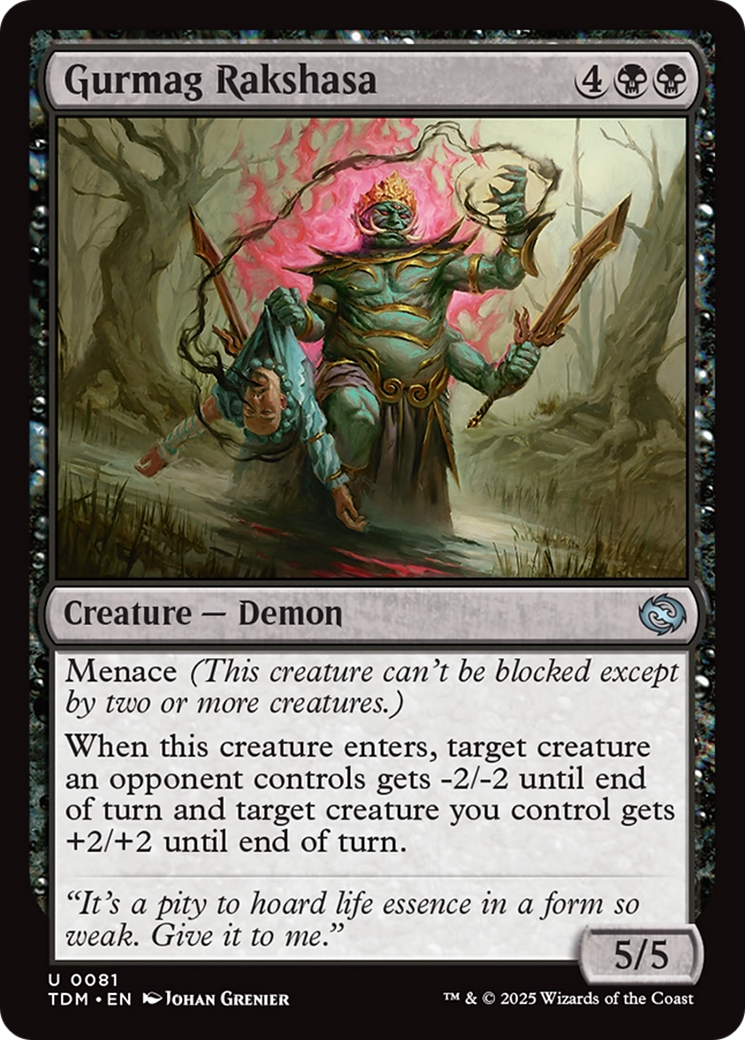 Gurmag Rakshasa [Tarkir: Dragonstorm] | Lots Moore NSW