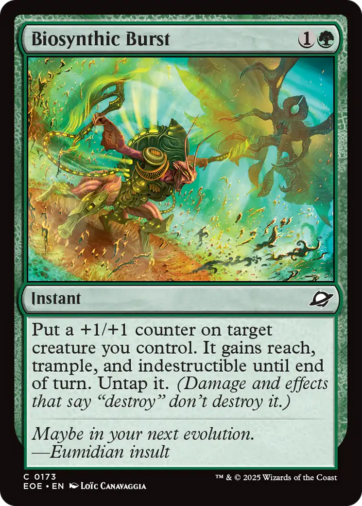 Biosynthic Burst [Edge of Eternities] | Lots Moore NSW
