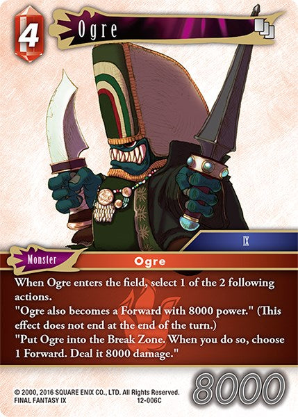 Ogre [Opus XII] | Lots Moore NSW