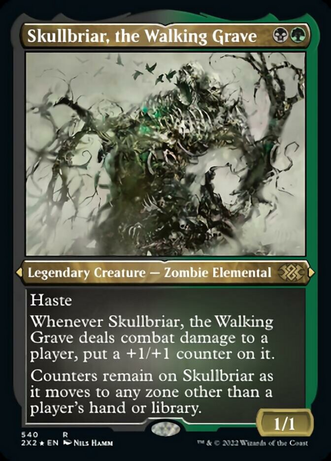 Skullbriar, the Walking Grave (Foil Etched) [Double Masters 2022] | Lots Moore NSW