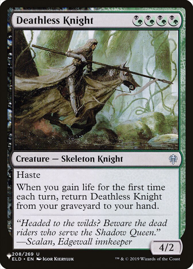 Deathless Knight [The List] | Lots Moore NSW