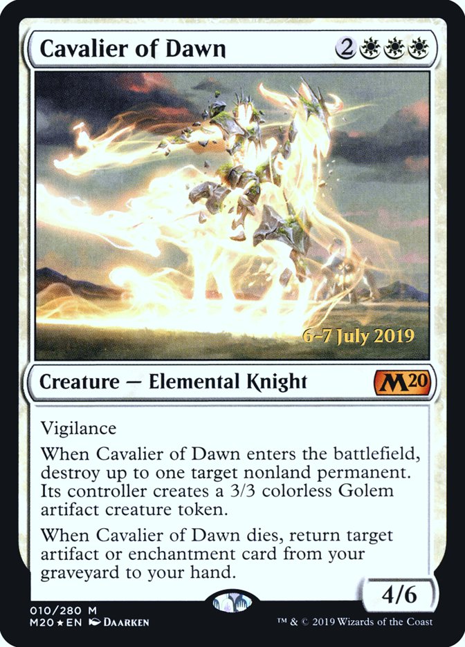 Cavalier of Dawn [Core Set 2020 Prerelease Promos] | Lots Moore NSW