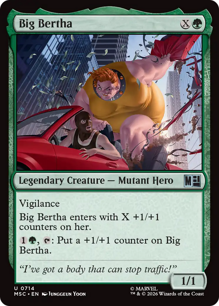 Big Bertha [Marvel Super Heroes Commander] | Lots Moore NSW
