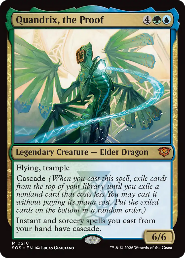 Quandrix, the Proof [Secrets of Strixhaven] Magic: The Gathering | Lots Moore NSW