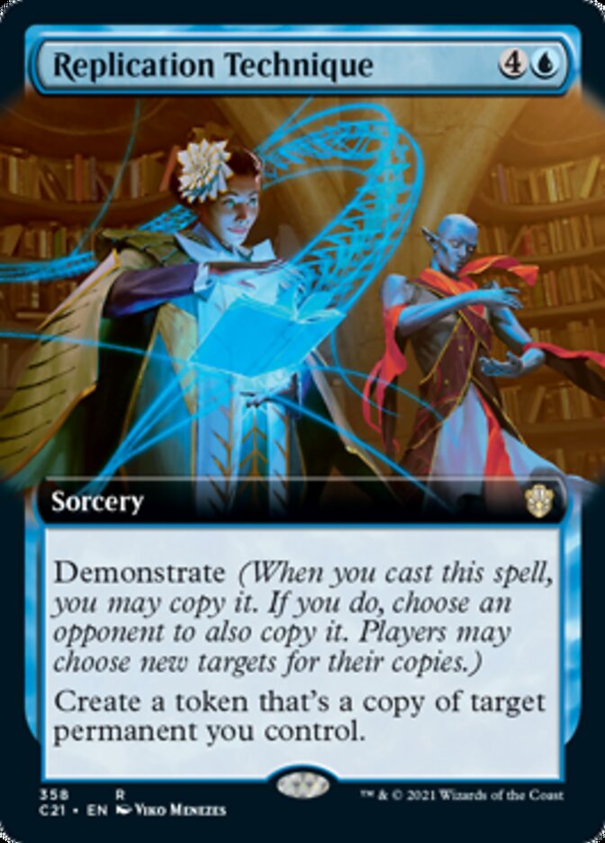 Replication Technique (Extended Art) [Commander 2021] | Lots Moore NSW
