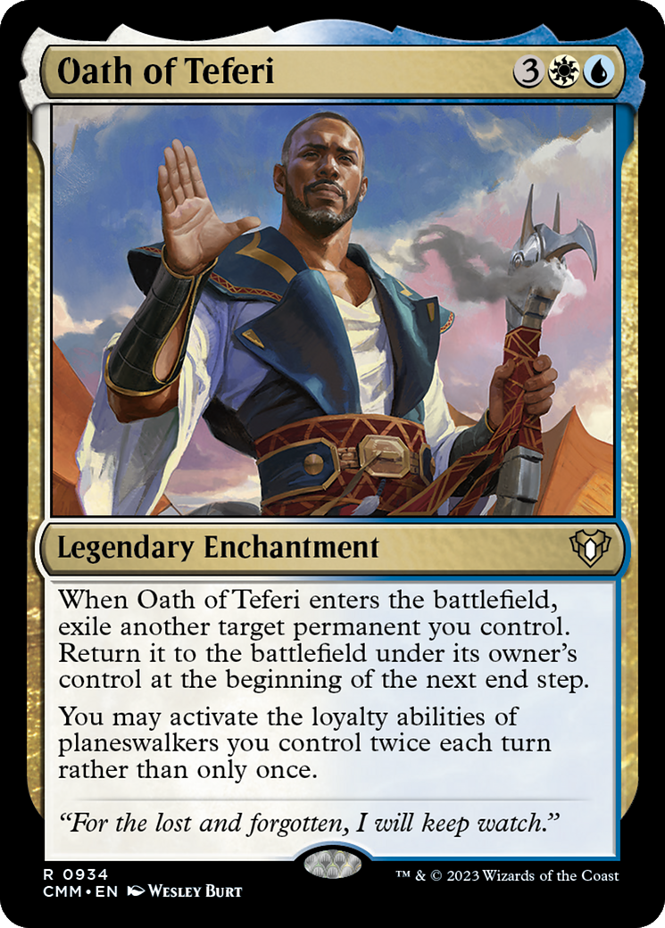 Oath of Teferi [Commander Masters] | Lots Moore NSW