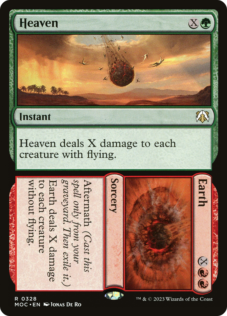 Heaven // Earth [March of the Machine Commander] | Lots Moore NSW