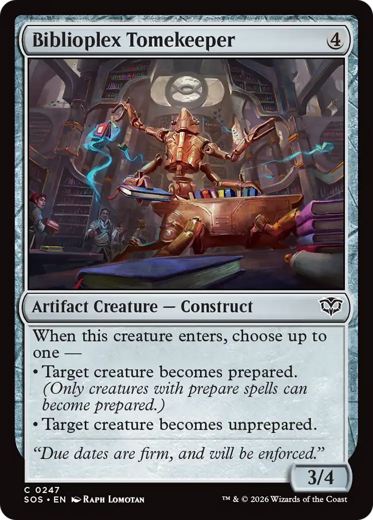 Biblioplex Tomekeeper [Secrets of Strixhaven] | Lots Moore NSW