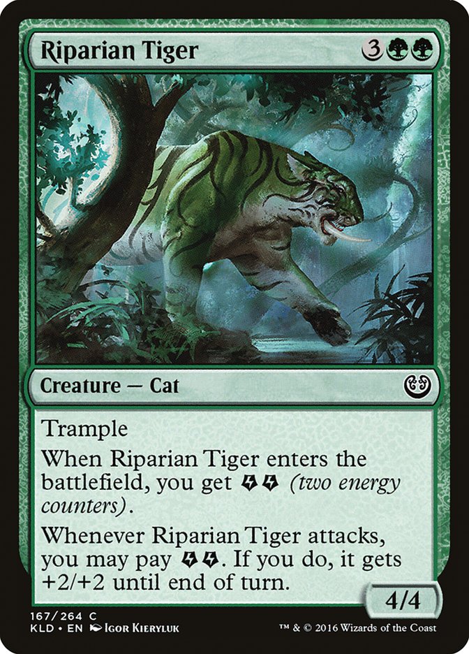 Riparian Tiger [Kaladesh] | Lots Moore NSW