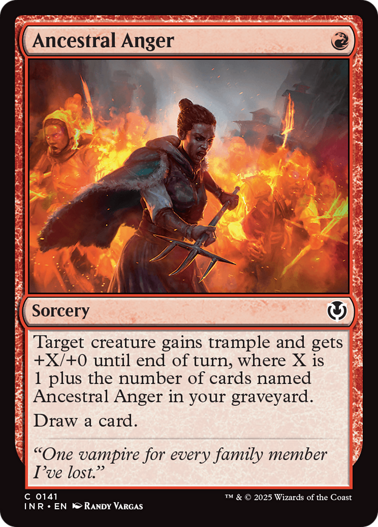 Ancestral Anger [Innistrad Remastered] | Lots Moore NSW