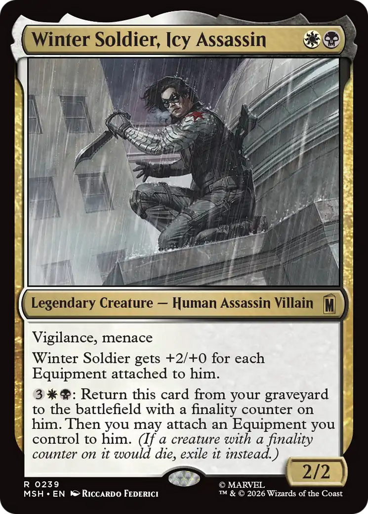 Winter Soldier, Icy Assassin [Marvel Super Heroes] | Lots Moore NSW
