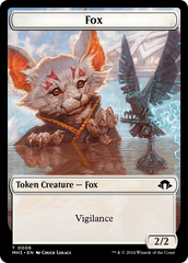 Phyrexian Germ // Fox Double-Sided Token [Modern Horizons 3 Tokens] | Lots Moore NSW