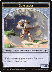 Zombie (007) // Construct (017) Double-Sided Token [Modern Horizons Tokens] | Lots Moore NSW