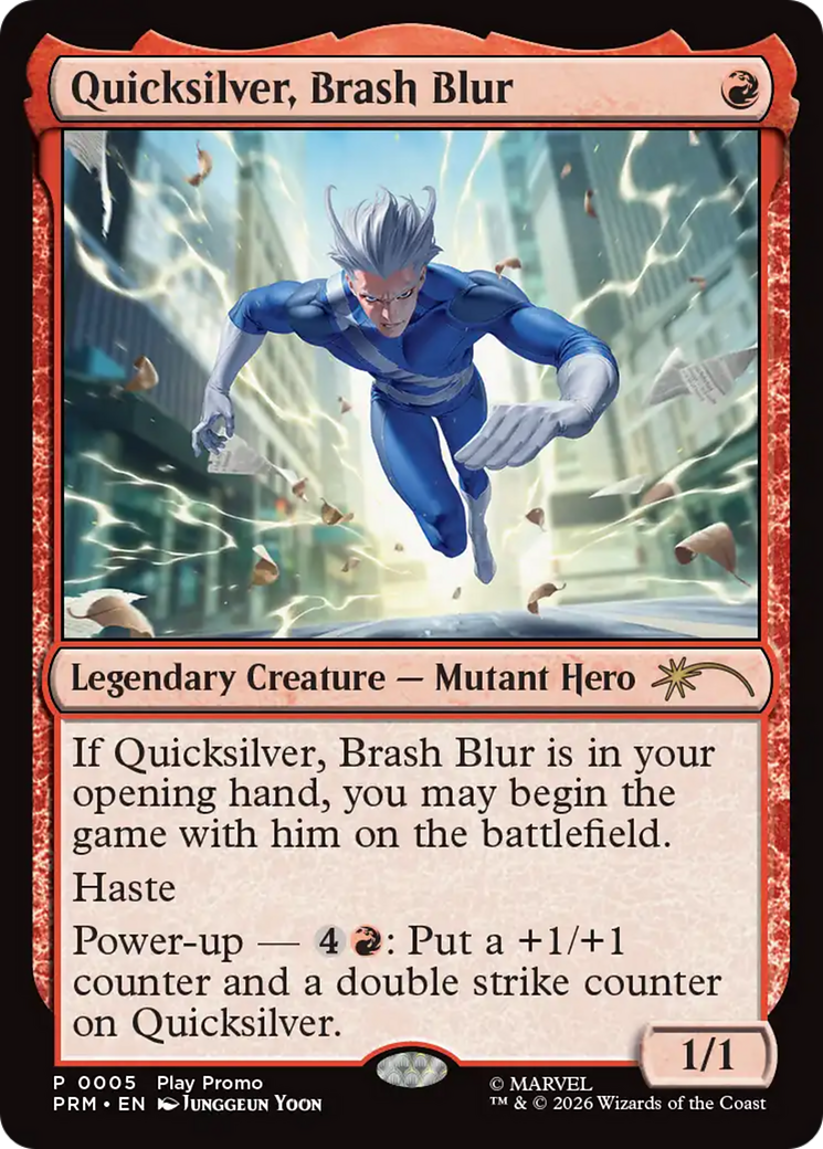 Quicksilver, Brash Blur [Standard Showdown Promos] | Lots Moore NSW