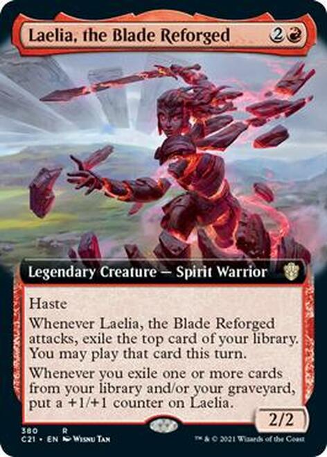 Laelia, the Blade Reforged (Extended Art) [Commander 2021] | Lots Moore NSW