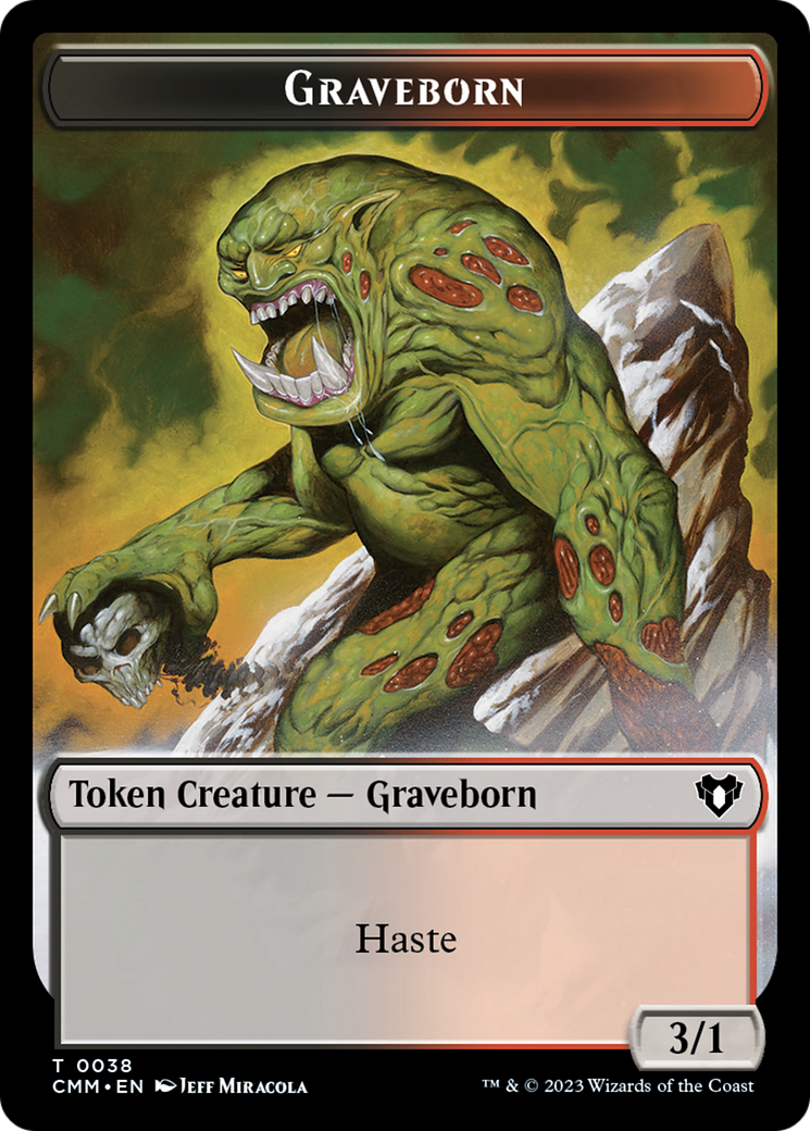 Thopter // Graveborn Double-Sided Token [Commander Masters Tokens] | Lots Moore NSW
