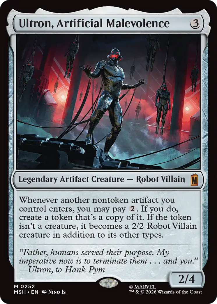 Ultron, Artificial Malevolence [Marvel Super Heroes] | Lots Moore NSW