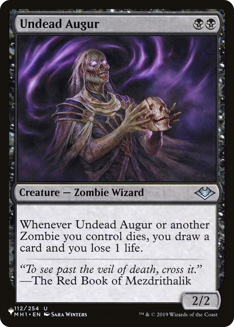 Undead Augur [The List Reprints] | Lots Moore NSW