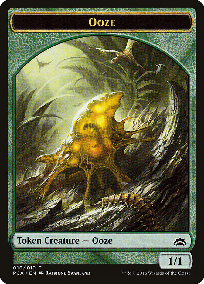 Plant // Ooze (016) Double-Sided Token [Planechase Anthology Tokens] | Lots Moore NSW