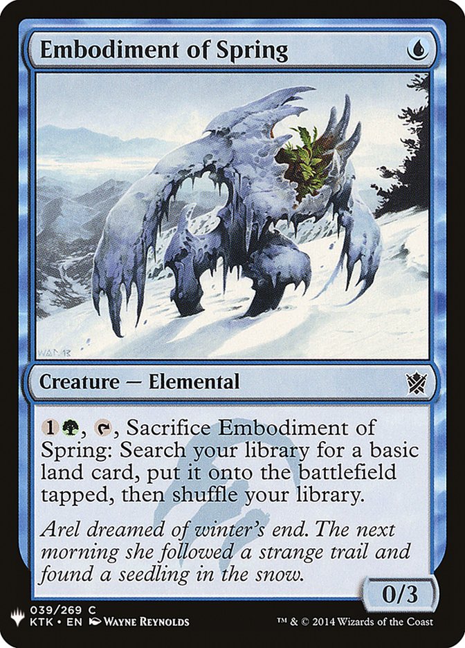 Embodiment of Spring [Mystery Booster] | Lots Moore NSW