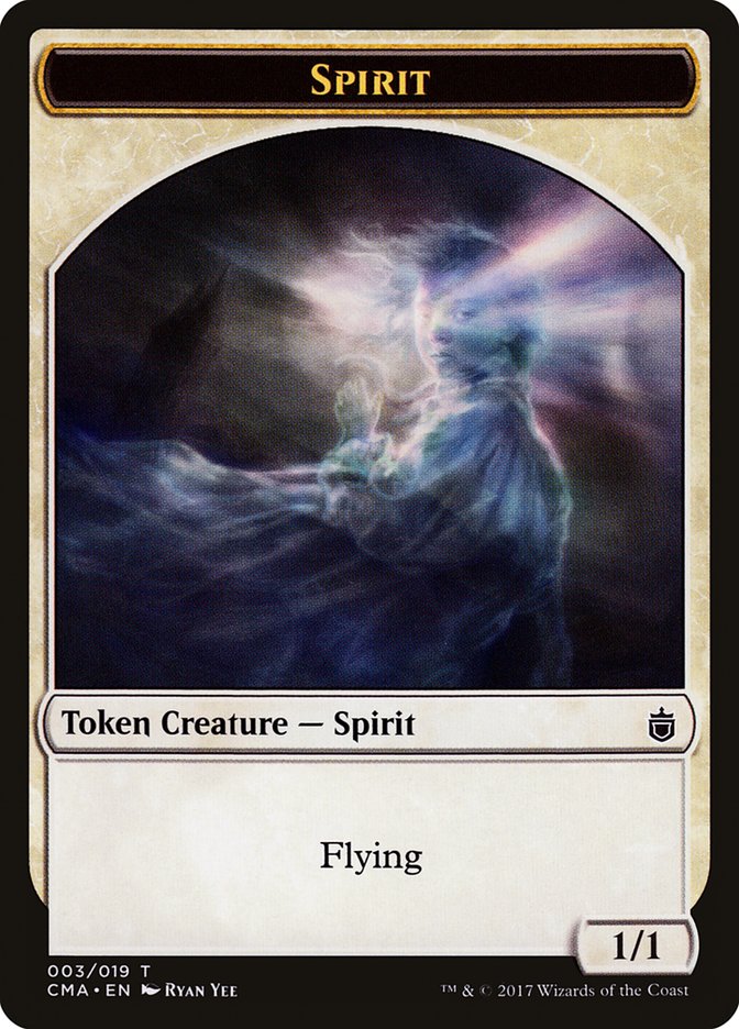 Spirit Token [Commander Anthology Tokens] | Lots Moore NSW