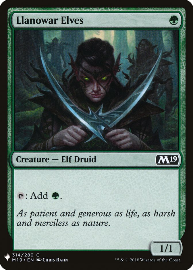 Llanowar Elves [Mystery Booster] | Lots Moore NSW