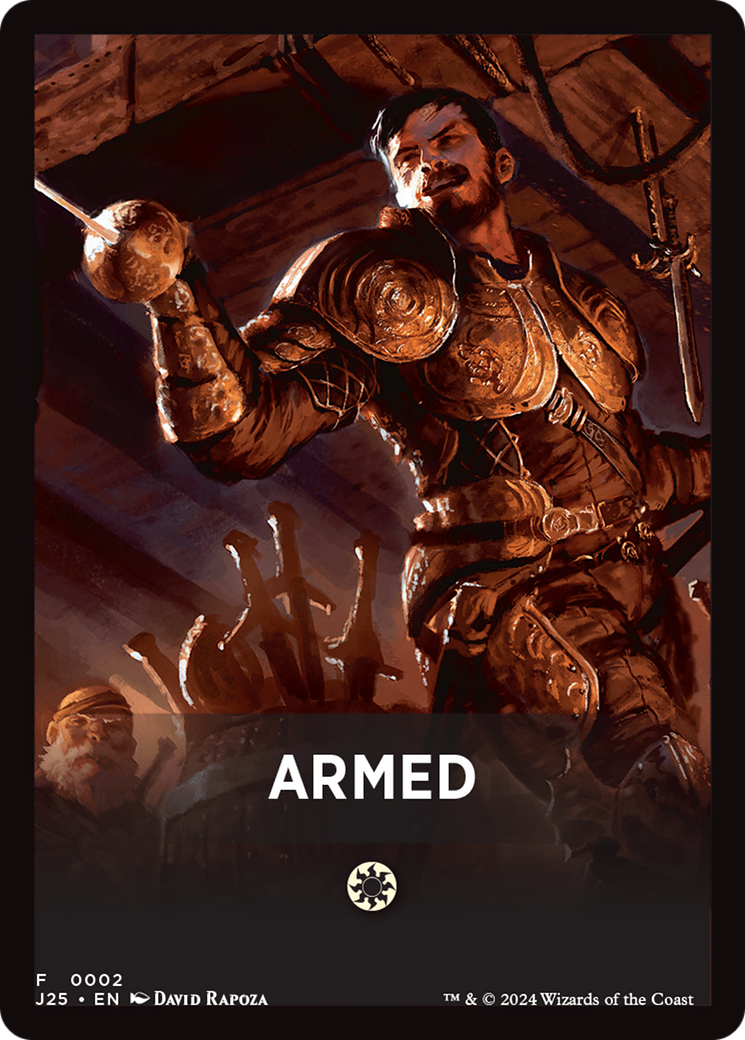 Armed Theme Card [Foundations Jumpstart Front Cards] | Lots Moore NSW