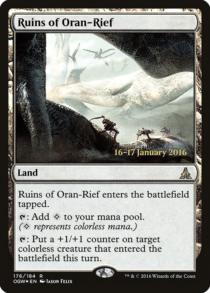 Ruins of Oran-Rief [Oath of the Gatewatch Prerelease Promos] | Lots Moore NSW