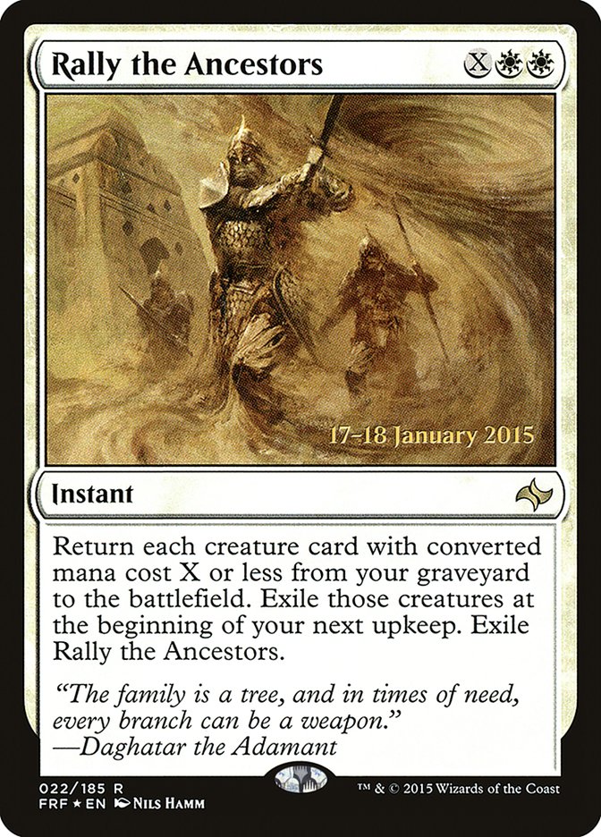 Rally the Ancestors [Fate Reforged Prerelease Promos] | Lots Moore NSW