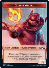 Goblin Wizard // Weird Double-Sided Token [Core Set 2021 Tokens] | Lots Moore NSW