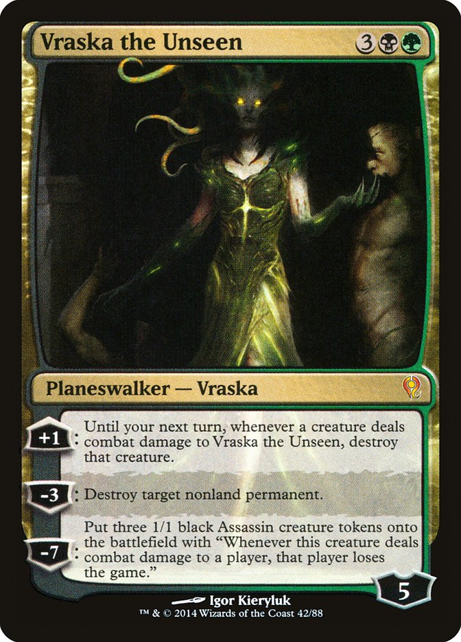 Vraska the Unseen [Duel Decks: Jace vs. Vraska] | Lots Moore NSW