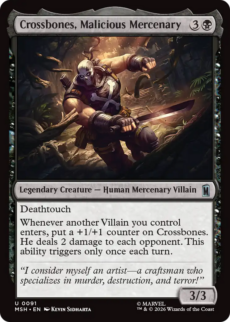Crossbones, Malicious Mercenary [Marvel Super Heroes] | Lots Moore NSW