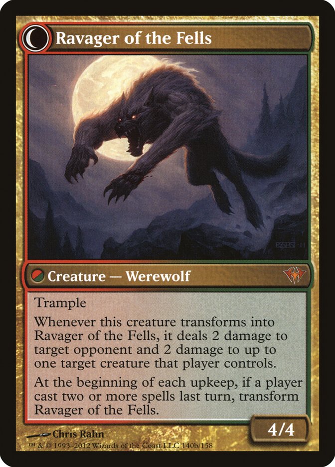 Huntmaster of the Fells // Ravager of the Fells [Dark Ascension] | Lots Moore NSW