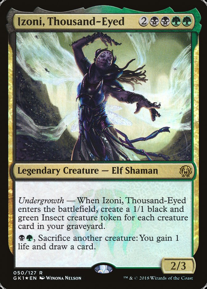 Izoni, Thousand-Eyed [Guilds of Ravnica Guild Kit] | Lots Moore NSW