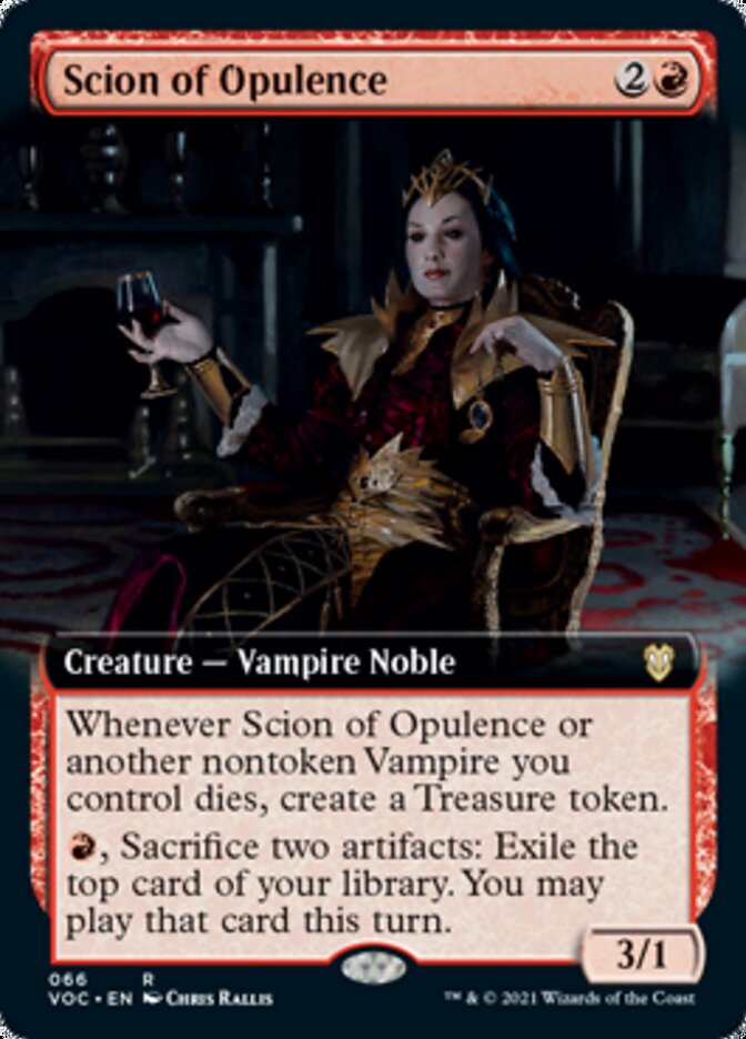 Scion of Opulence (Extended Art) [Innistrad: Crimson Vow Commander] | Lots Moore NSW