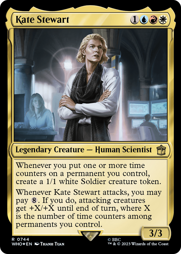 Kate Stewart (Surge Foil) [Doctor Who] | Lots Moore NSW