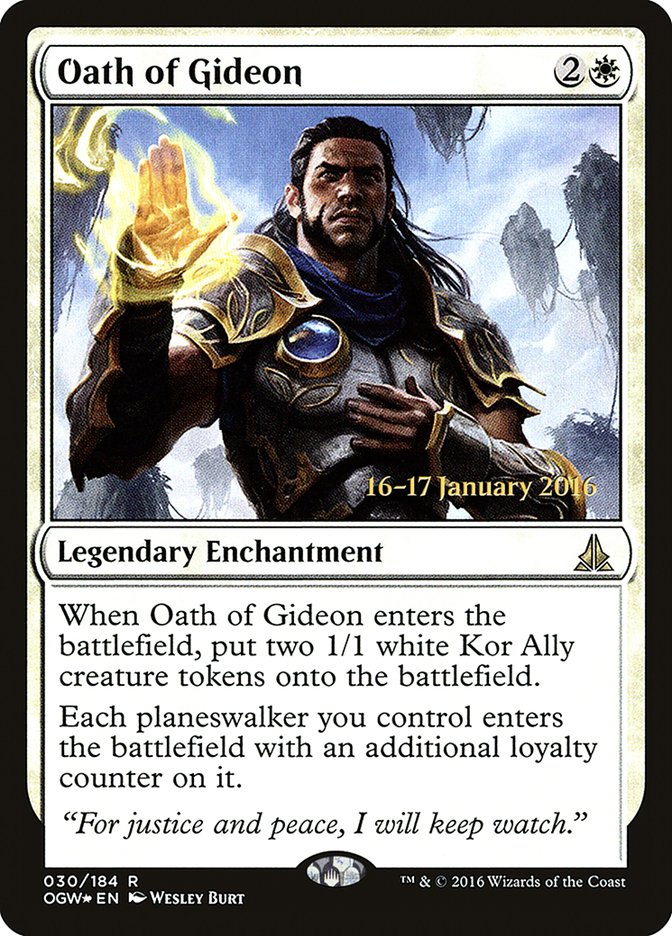 Oath of Gideon [Oath of the Gatewatch Prerelease Promos] | Lots Moore NSW