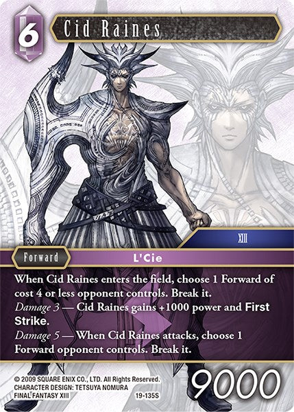 Cid Raines [From Nightmares] | Lots Moore NSW