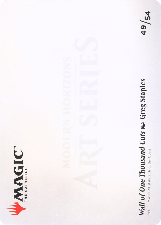 Wall of One Thousand Cuts // Wall of One Thousand Cuts [Modern Horizons Art Series] | Lots Moore NSW