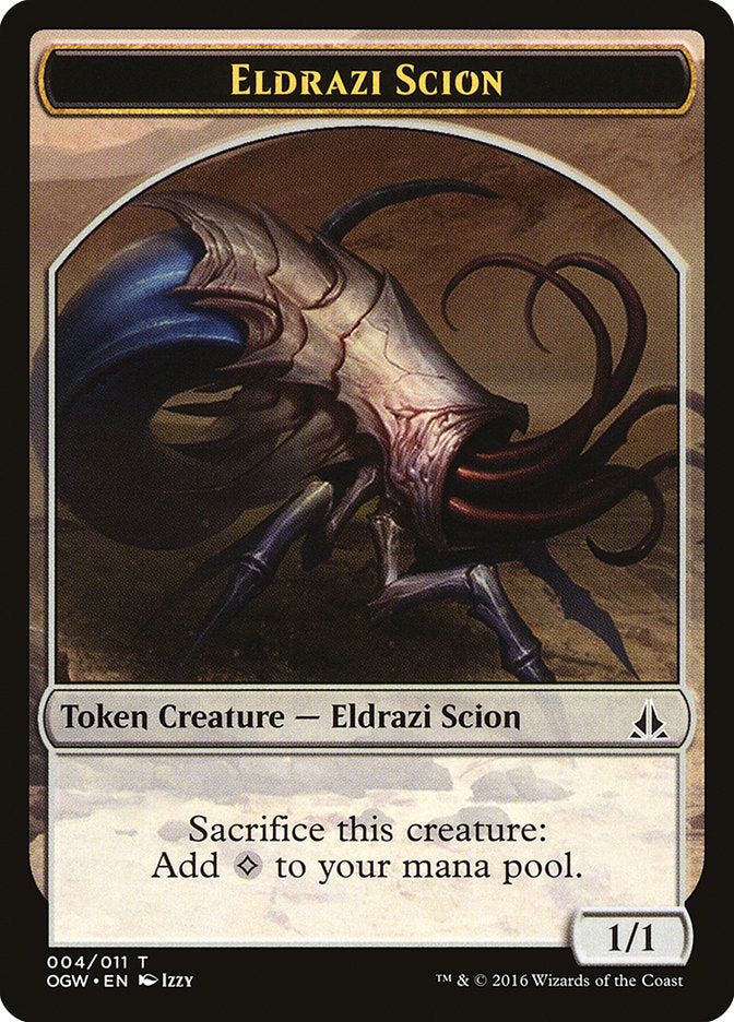 Eldrazi Scion Token (004/011) [Oath of the Gatewatch Tokens] | Lots Moore NSW