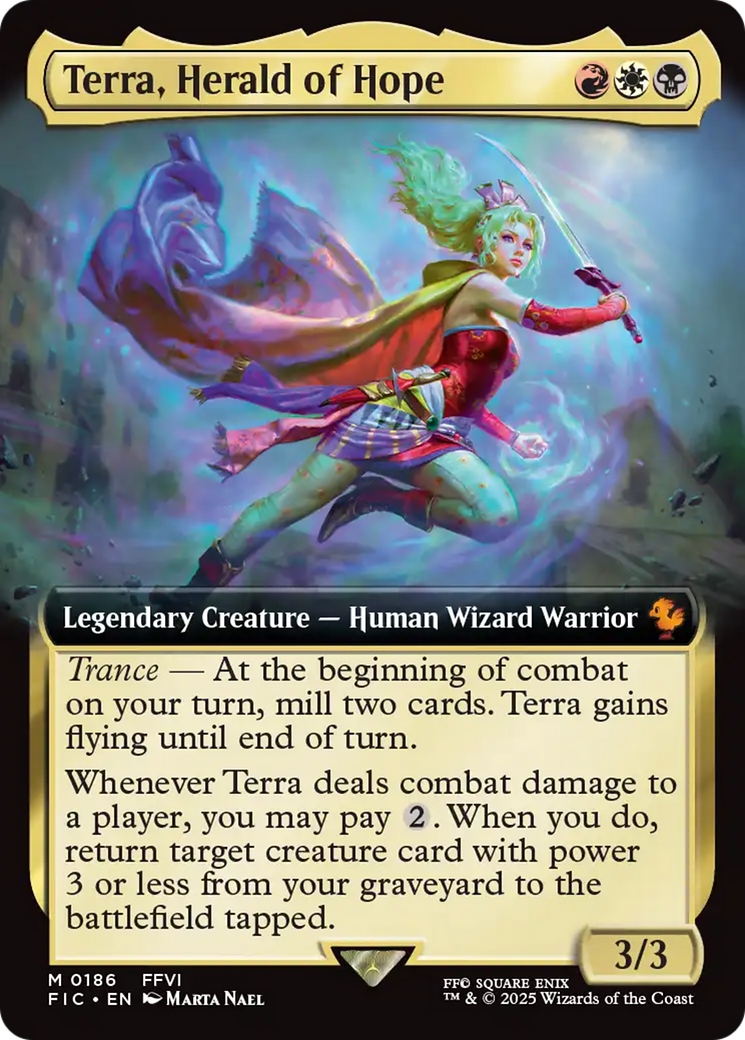 Terra, Herald of Hope (Extended Art) [FINAL FANTASY Commander] | Lots Moore NSW