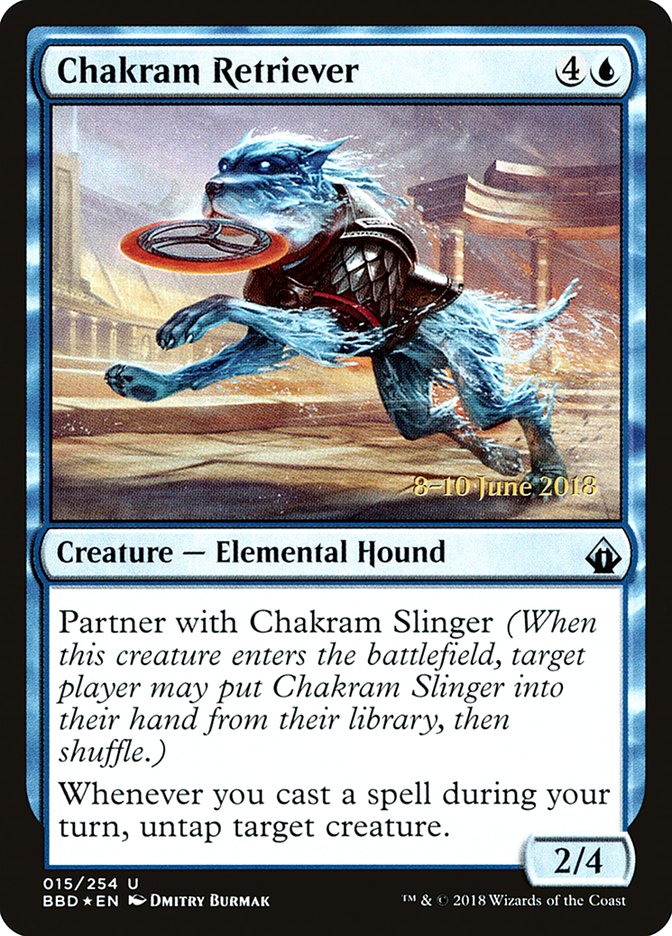 Chakram Retriever (Prerelease) [Battlebond Promos] | Lots Moore NSW